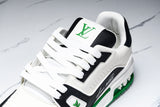 Louis Vuittоп Trainer Low 'Black White Green Sole'