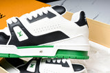 Louis Vuittоп Trainer Low 'Black White Green Sole'