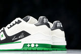 Louis Vuittоп Trainer Low 'Black White Green Sole'