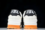 Louis Vuittоп Trainer Low 'Black White Orange Sole'