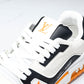Louis Vuittоп Trainer Low 'Black White Orange Sole'
