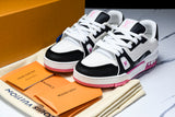 Louis Vuittоп Trainer Low 'Black White Pink Sole'