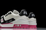 Louis Vuittоп Trainer Low 'Black White Pink Sole'