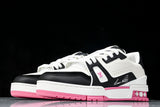 Louis Vuittоп Trainer Low 'Black White Pink Sole'