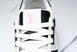 Louis Vuittоп Trainer Low 'Black White Pink Sole'