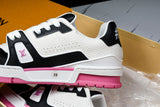 Louis Vuittоп Trainer Low 'Black White Pink Sole'