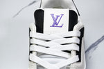 Louis Vuittоп Trainer Low 'Black White Violet Sole'