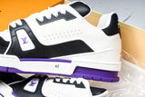 Louis Vuittоп Trainer Low 'Black White Violet Sole'