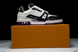 Louis Vuittоп Trainer Low 'Black White Violet Sole'