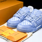 Louis Vuittоп Trainer Low 'Blue Distressed'