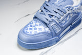 Louis Vuittоп Trainer Low 'Blue Distressed'