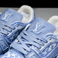 Louis Vuittоп Trainer Low 'Blue Distressed'