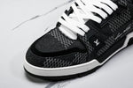 Louis Vuittоп Trainer Low 'Damier Black Signature'