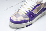 Louis Vuittоп Trainer Low 'Damier Purple'