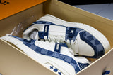 Louis Vuittоп Trainer Low 'Damier White Blue'