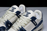 Louis Vuittоп Trainer Low 'Damier White Blue'