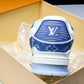Louis Vuittоп Trainer Low 'Double Denim Monogram Blue'