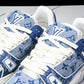 Louis Vuittоп Trainer Low 'Double Denim Monogram Blue'
