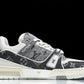 Louis Vuittоп Trainer Low 'Double Denim Monogram Grey'