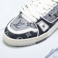 Louis Vuittоп Trainer Low 'Double Denim Monogram Grey'