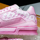 Louis Vuittоп Trainer Low 'Pink Distressed'