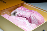 Louis Vuittоп Trainer Low 'Pink Distressed'