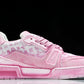 Louis Vuittоп Trainer Low 'Pink Distressed'