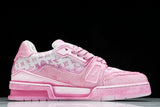 Louis Vuittоп Trainer Low 'Pink Distressed'