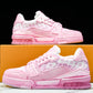 Louis Vuittоп Trainer Low 'Pink Distressed'