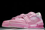 Louis Vuittоп Trainer Low 'Pink Distressed'