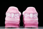 Louis Vuittоп Trainer Low 'Pink Distressed'