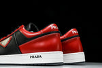 Prada Downtown Sneaker 'Black Red'