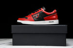 Prada Downtown Sneaker 'Black Red'