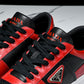 Prada Downtown Sneaker 'Black Red'