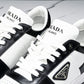 Prada Downtown Sneaker 'White Black'