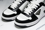 Prada Downtown Sneaker 'White Black'