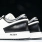 Prada Downtown Sneaker 'White Black'