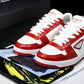 Prada Downtown Sneaker 'White Red'