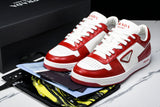 Prada Downtown Sneaker 'White Red'