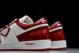 Prada Downtown Sneaker 'White Red'