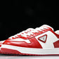 Prada Downtown Sneaker 'White Red'