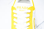 Prada Downtown Sneaker 'White Yellow'