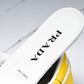 Prada Downtown Sneaker 'White Yellow'