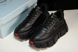 Prada Platform Chunky Sneaker 'Black'