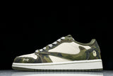 Travis Scott AJ1 Low x BAPE 'Camo' (Custom)