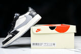 Travis Scott AJ1 Low x Stussy 'Black White Grey' (Custom)