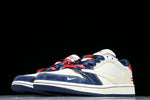 Travis Scott AJ1 Low x Supreme 'Red Navy' (Custom)