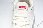 Travis Scott AJ1 Low x Supreme 'Silver White' (Custom)