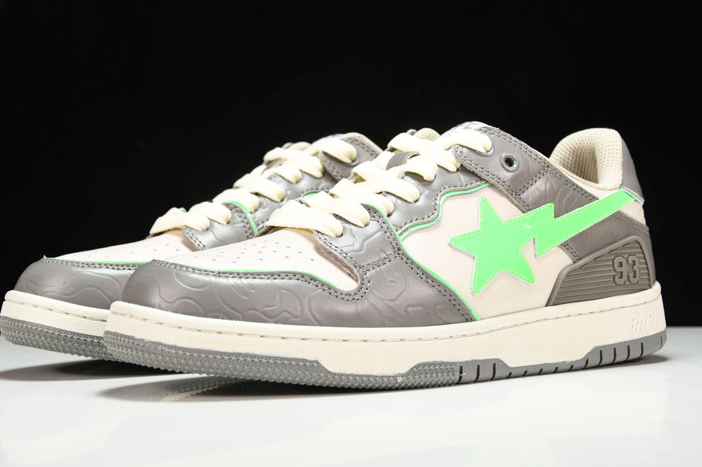 A Bathing Ape Bape SK8 Sta 'Grey Green' – Drip Locker Global