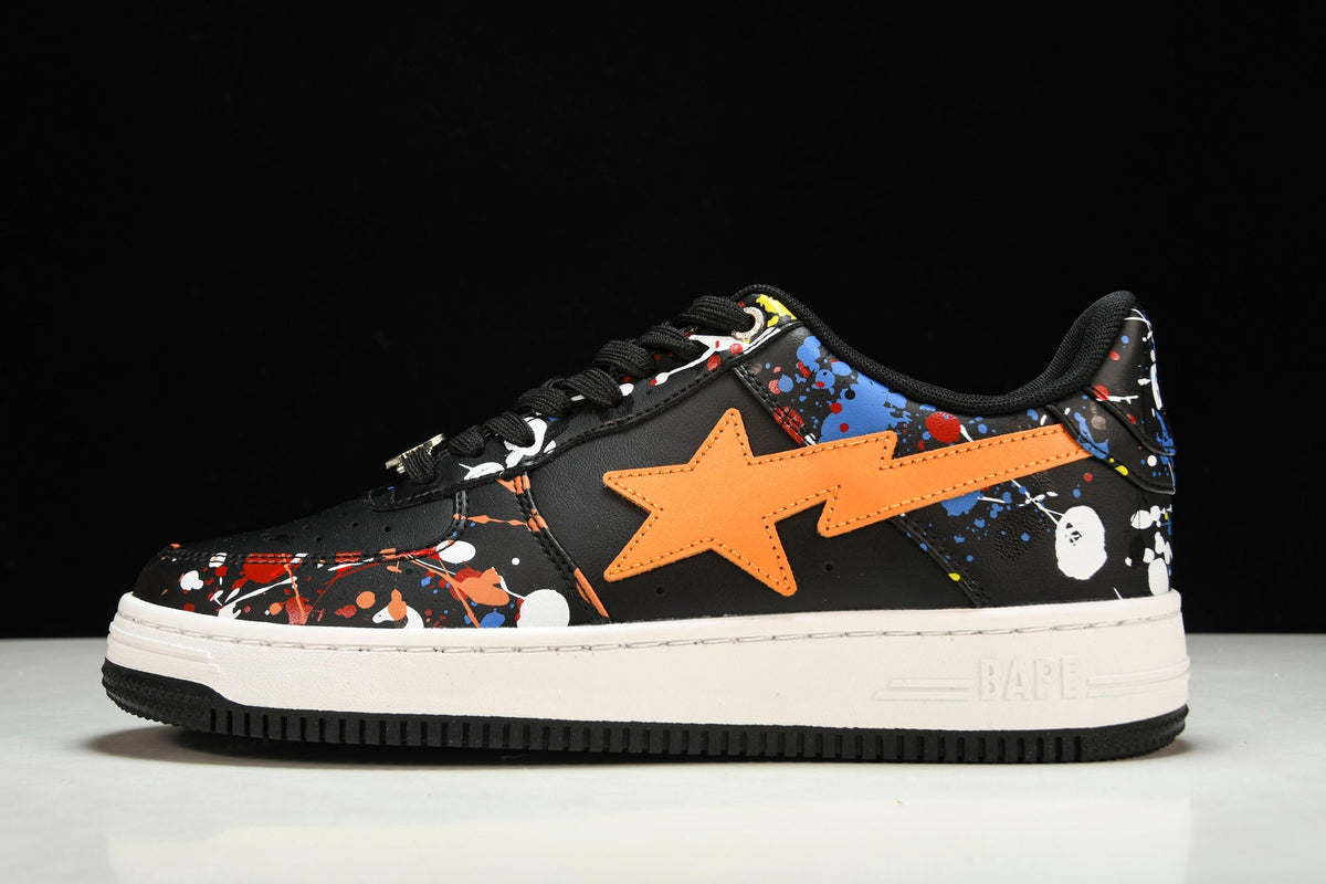 A Bathing Ape Bape Sta 'Paint Black' – Drip Locker Global